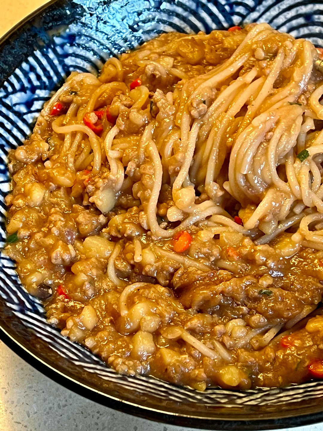 大人小孩爱吃的土豆泥拌面