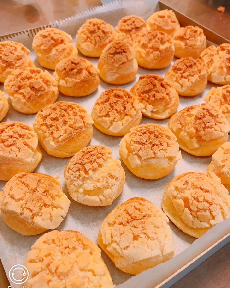 十分美味的酥皮泡芙