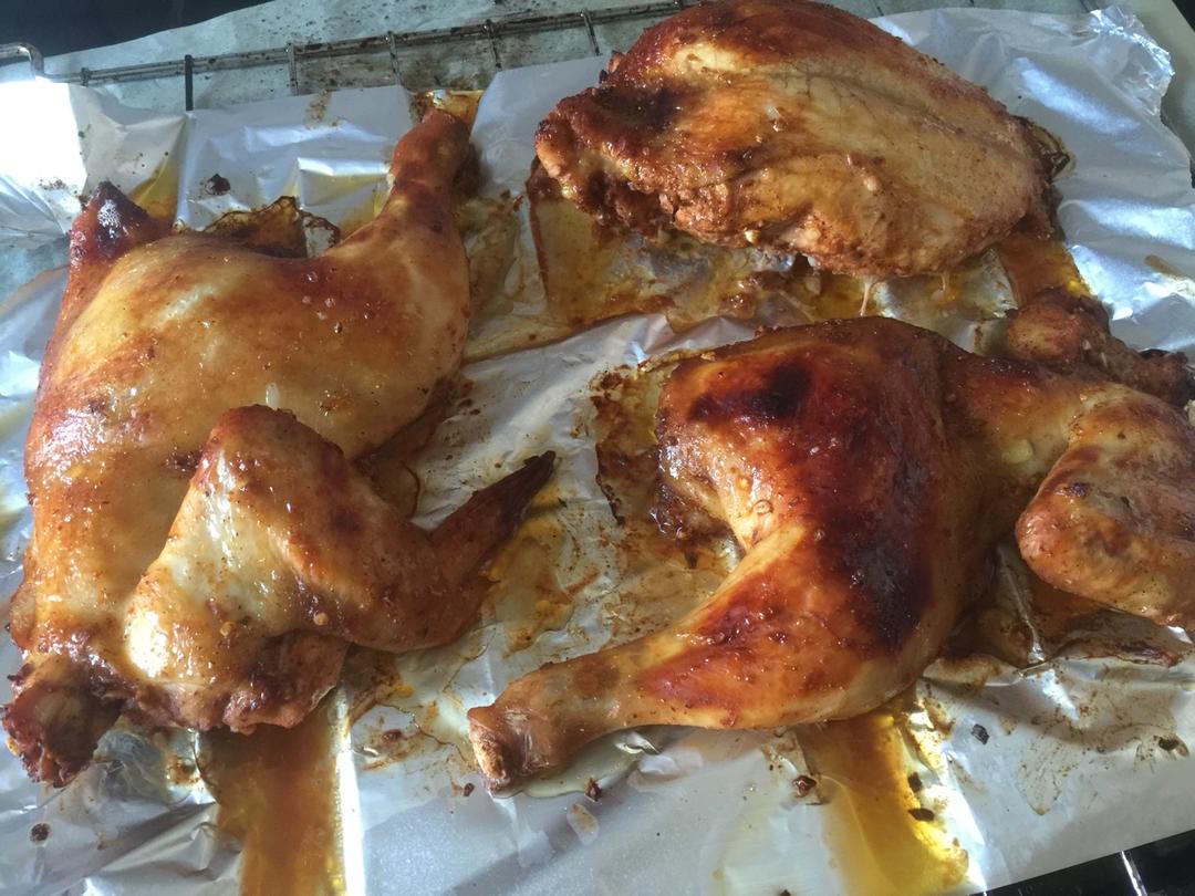 袋袋烤鸡--自制腌料+脆皮秘籍