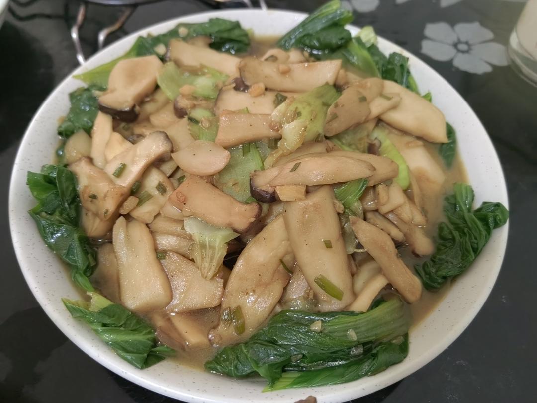 蚝油香菇小油菜
