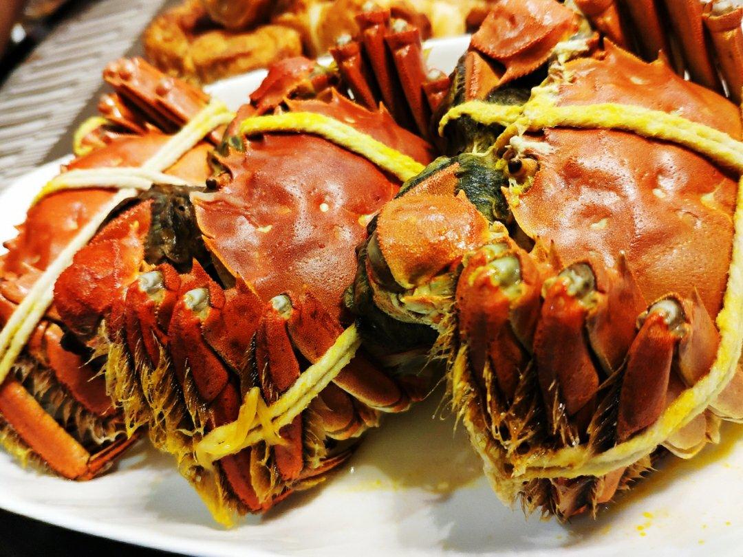 清蒸大闸蟹
