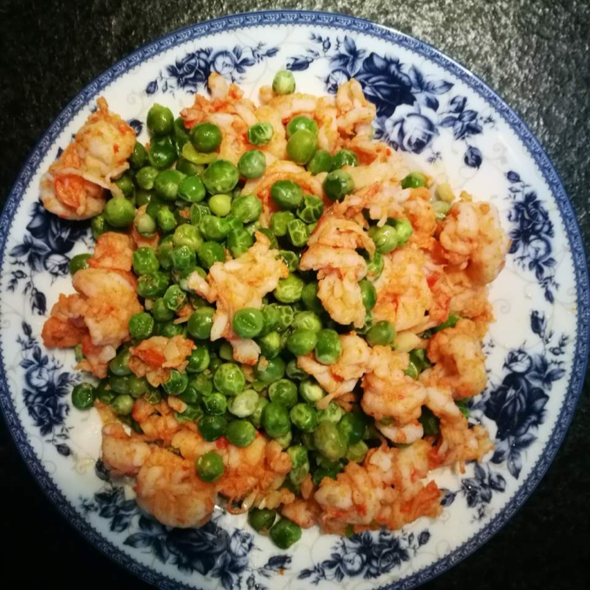 青豆虾仁