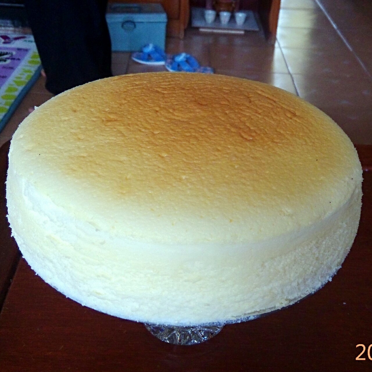 8寸芝士蛋糕(轻乳酪蛋糕)