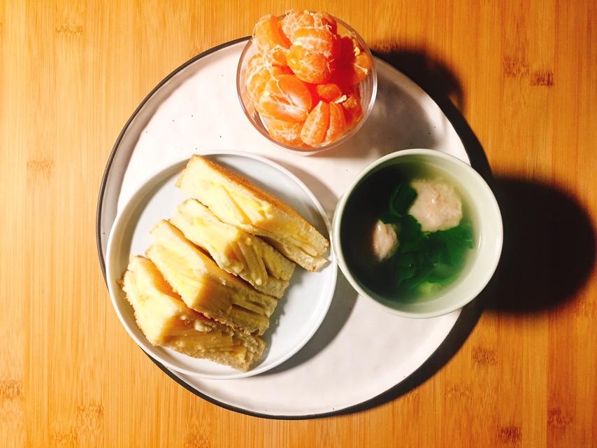 苹果芝士三明治