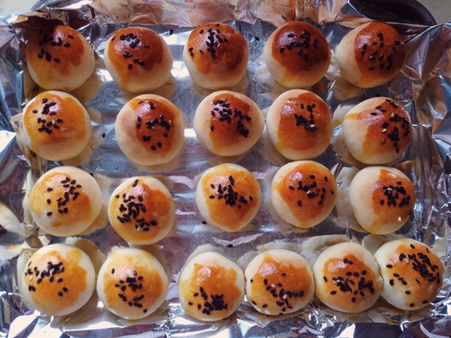 【炼乳蛋黄果子】无油 简单