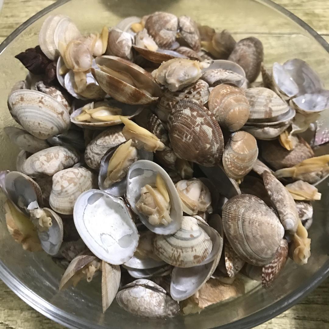清煮白蚬子