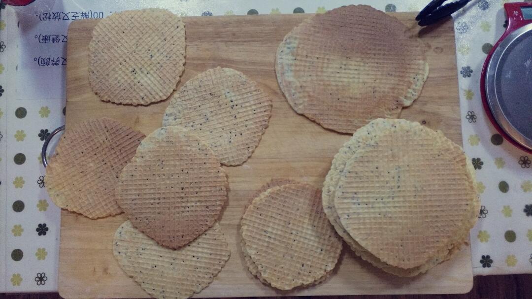 麦子小红锅蛋卷
