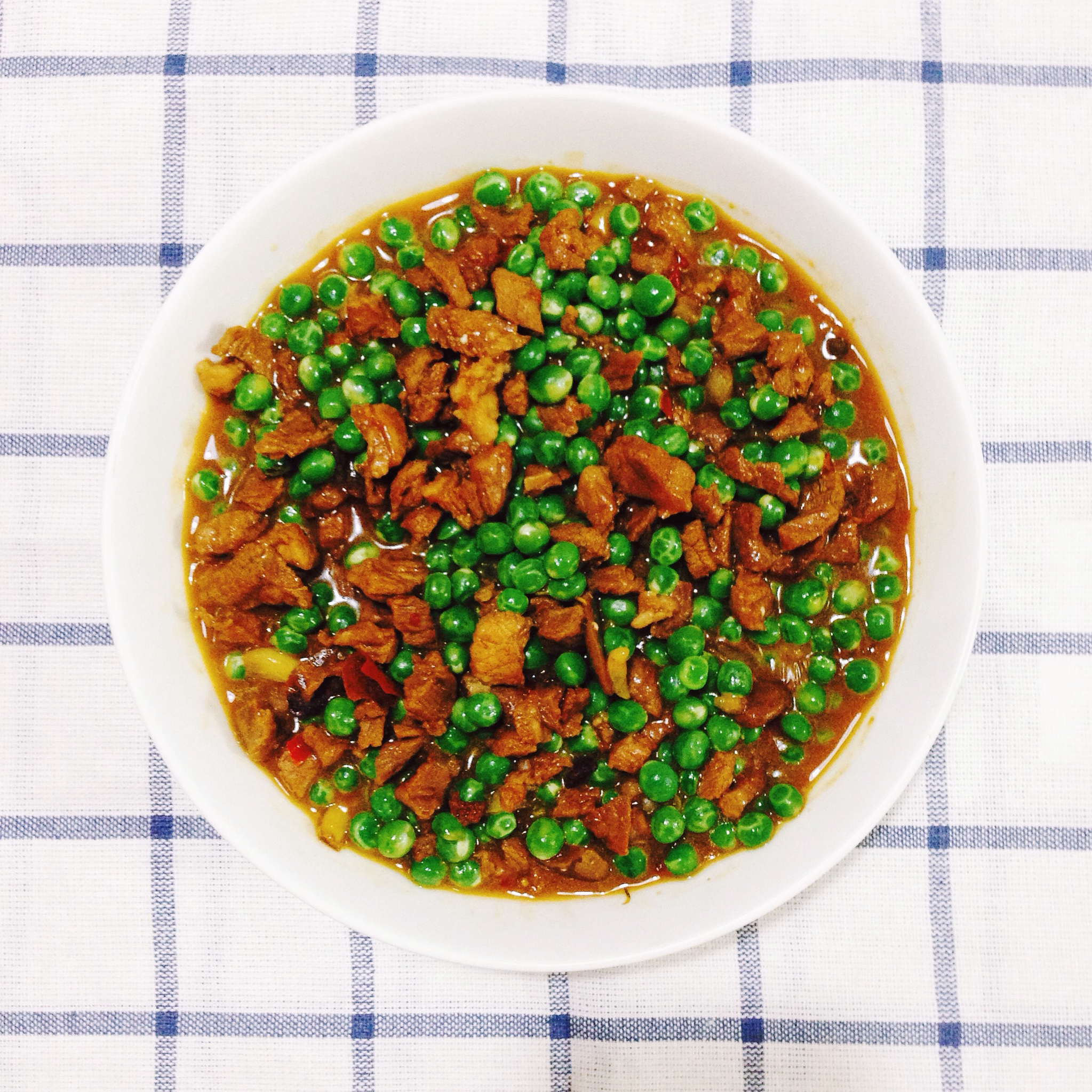 肉末豌豆