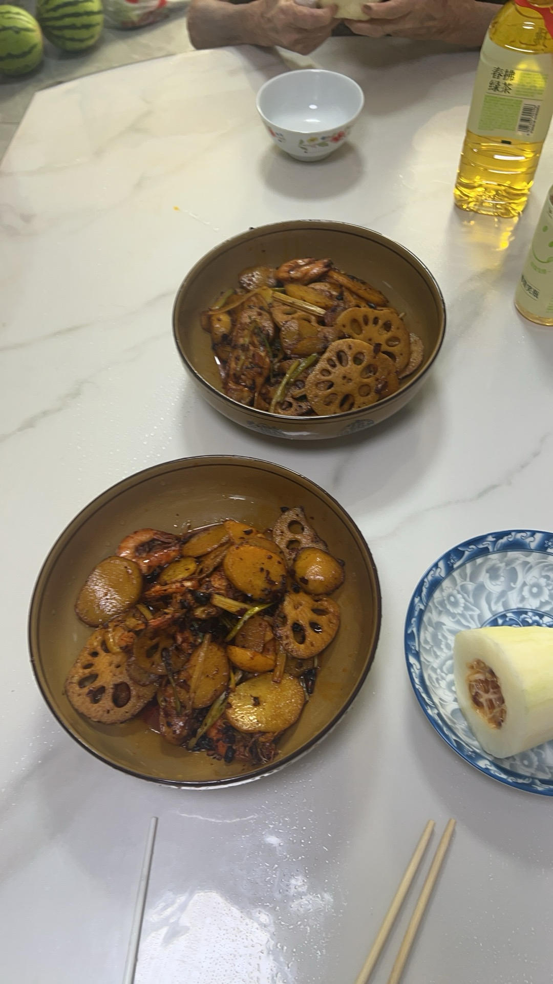 干锅鸡翅香辣虾🍤