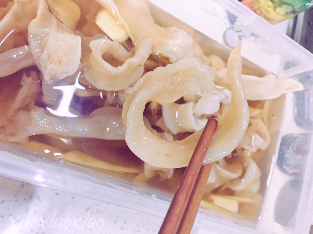花胶（鱼胶）泡发过程～～超简单
