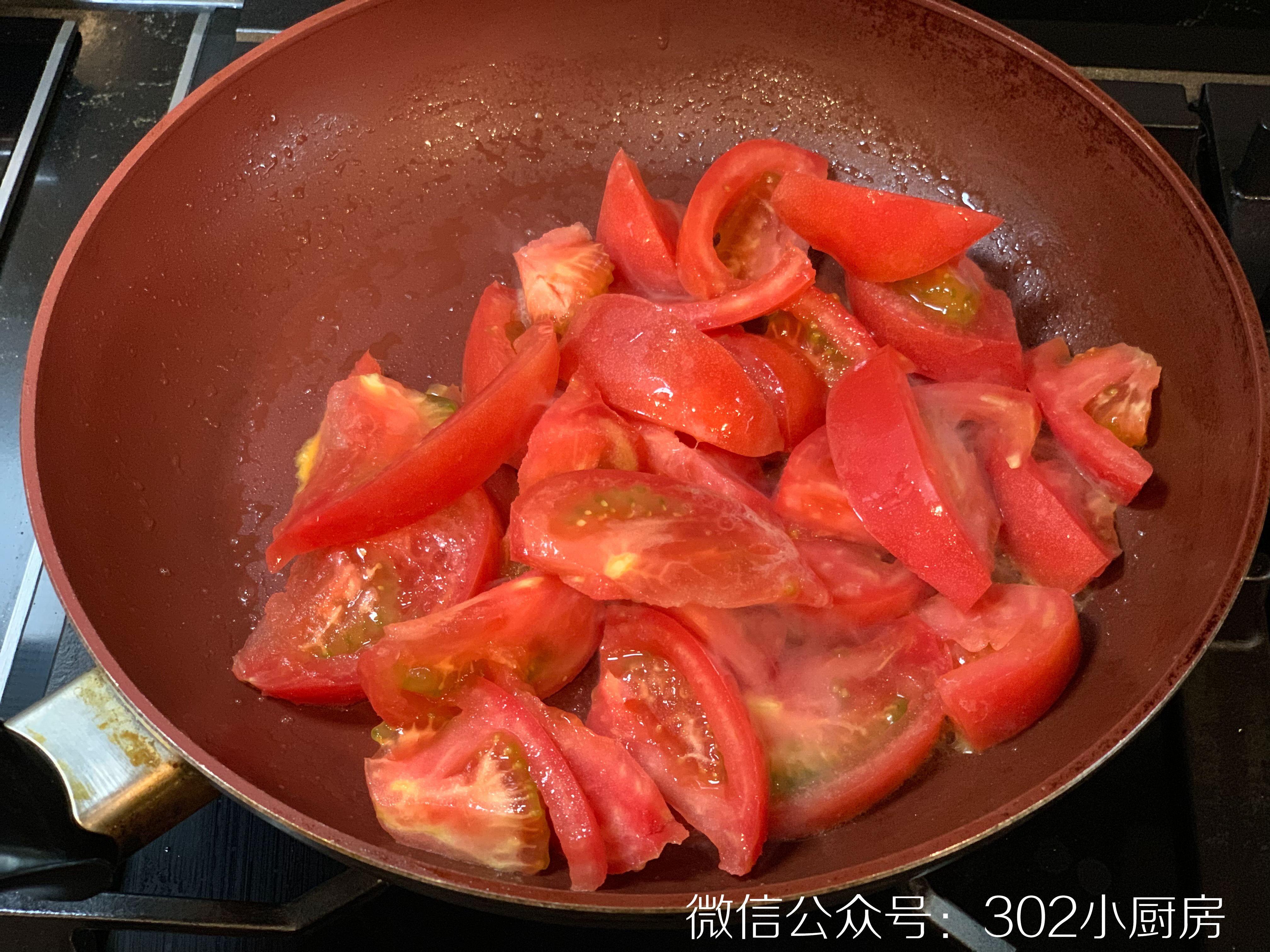【0133】西红柿炒鸡蛋（幼儿园版） <302小厨房>的做法 步骤7
