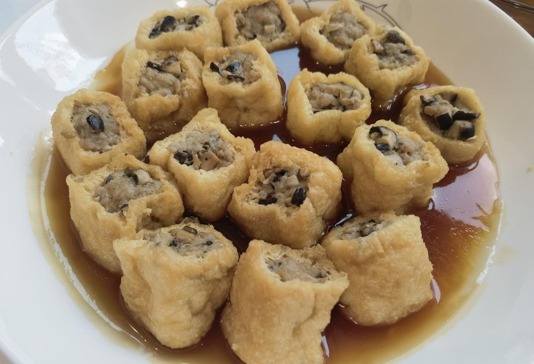 油豆腐塞肉
