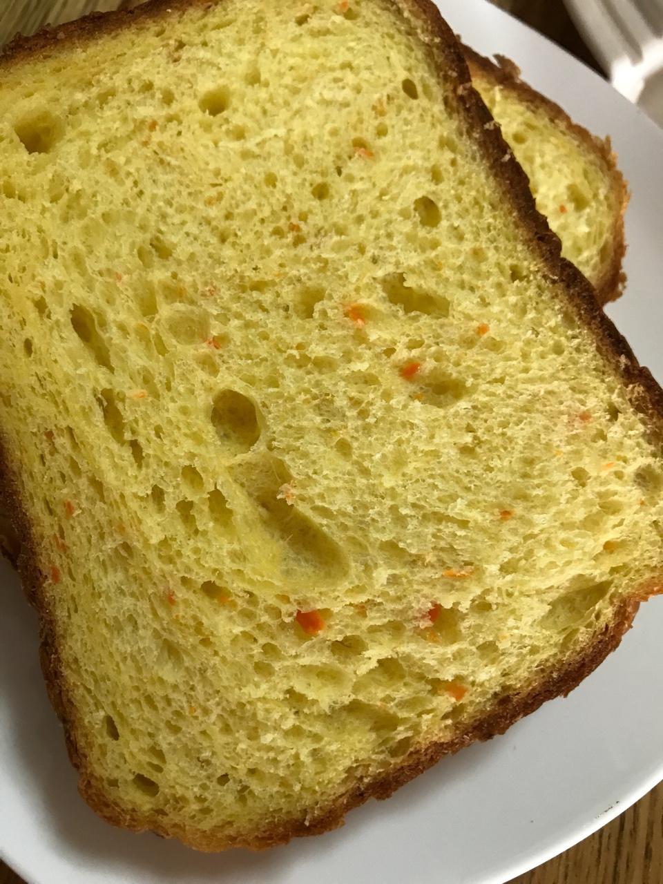 胡萝卜南瓜吐司（松下面包机版）