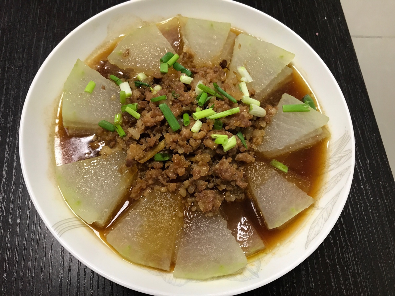 肉末冬瓜～～孩子最爱吃的下饭菜