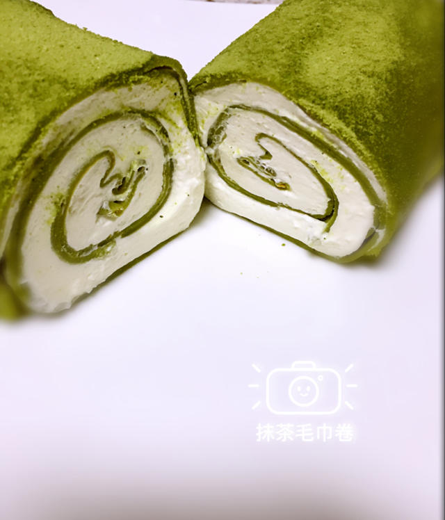 抹茶蔓越莓毛巾卷