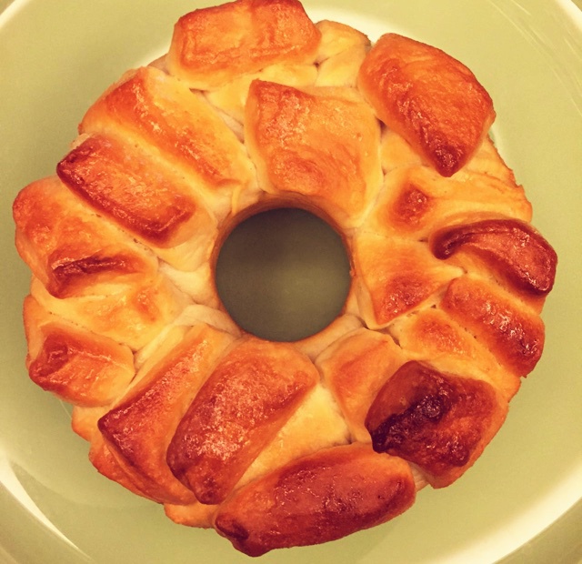 日式香浓炼乳面包