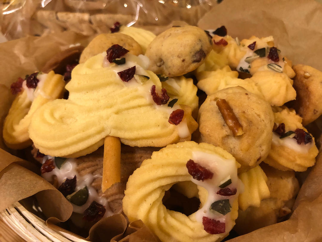 圣诞素黄油饼干（全素Vegan）