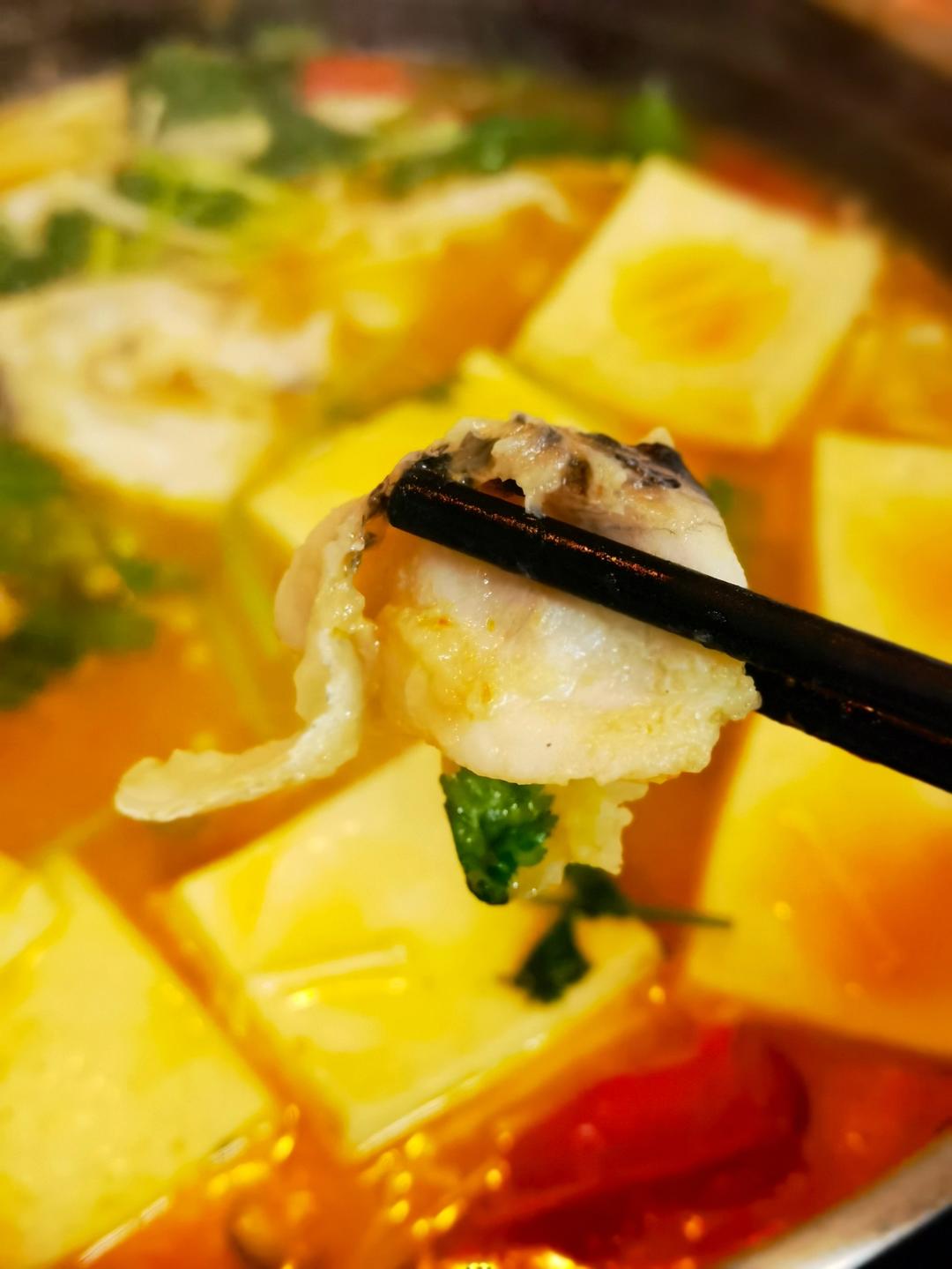 比酸菜鱼更鲜爽的鲜虾番茄酸汤鱼粉