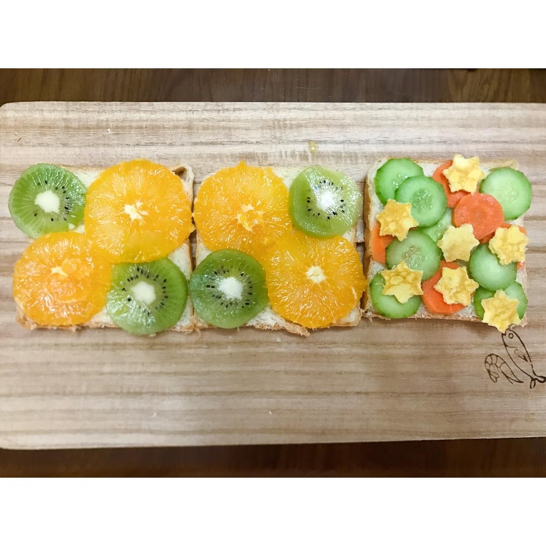 花样水果吐司