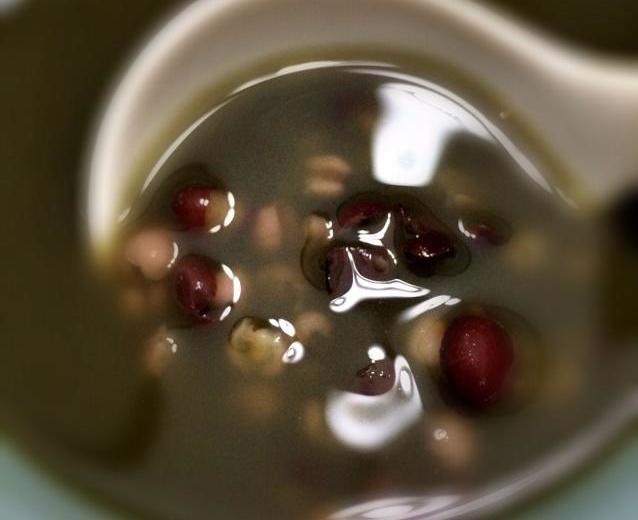 抹茶红豆汤的做法
