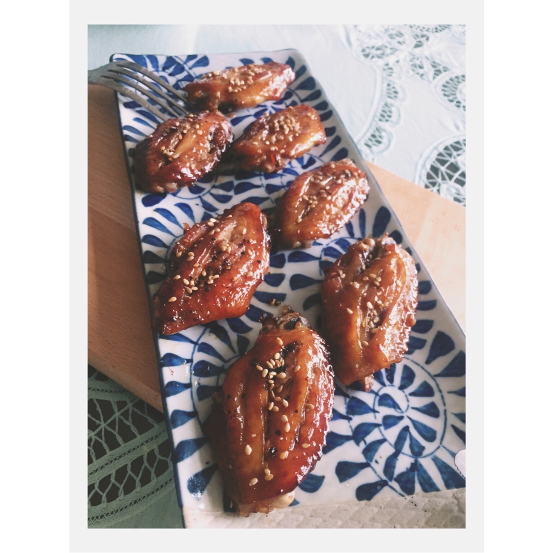 蜜汁鸡翅（烤箱版）