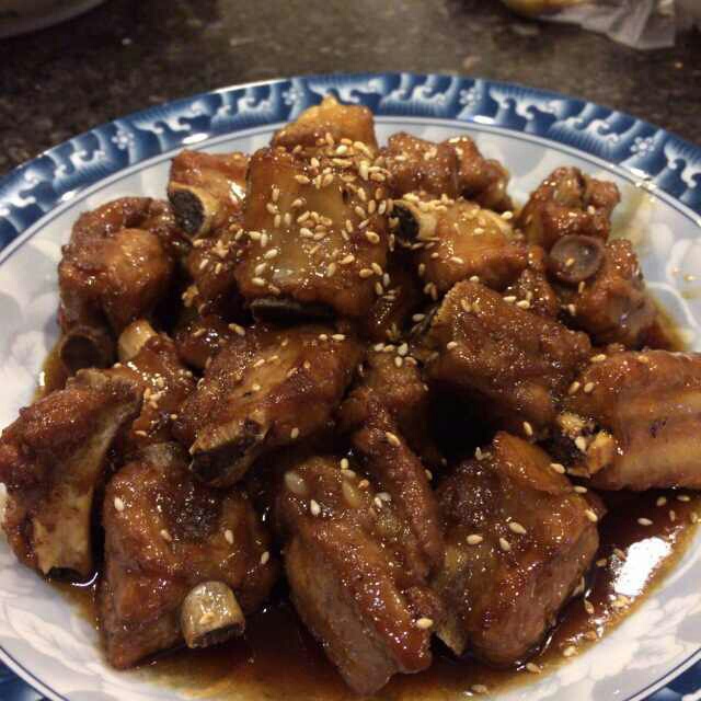 懒人版糖醋排骨