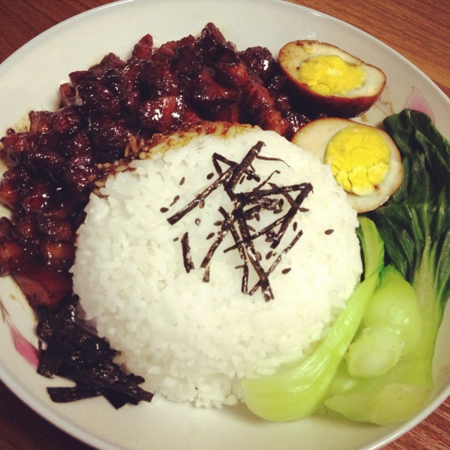 台式卤肉饭