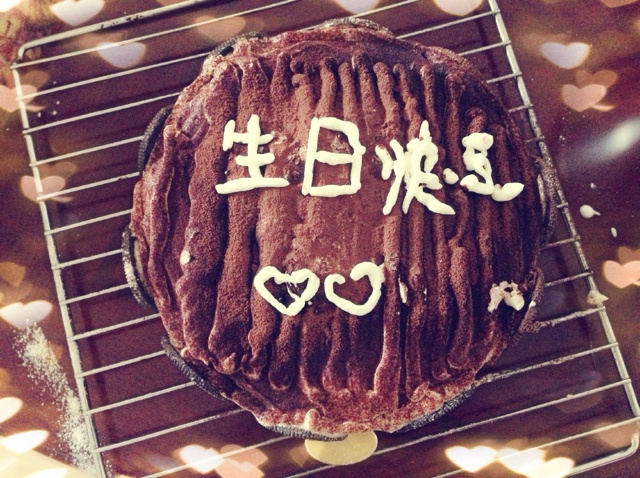 巧克力戚风蛋糕