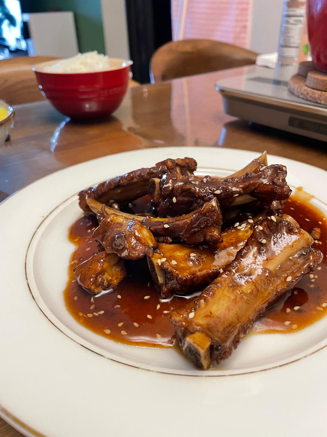 糖醋排骨（试验多次的最佳口感）