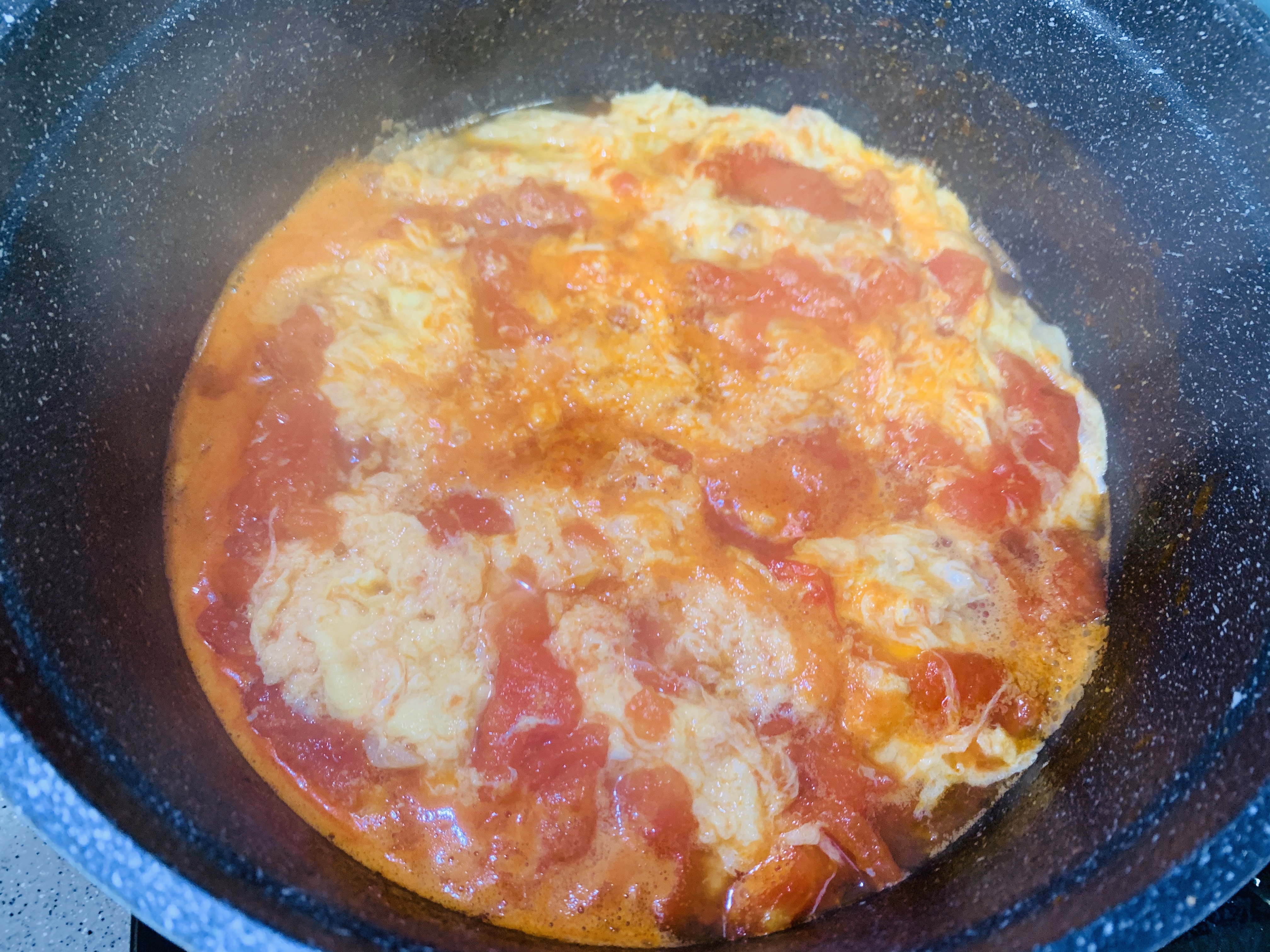 宇宙无敌好吃的西红柿鸡蛋面 三口之家的快手一餐的做法 步骤8
