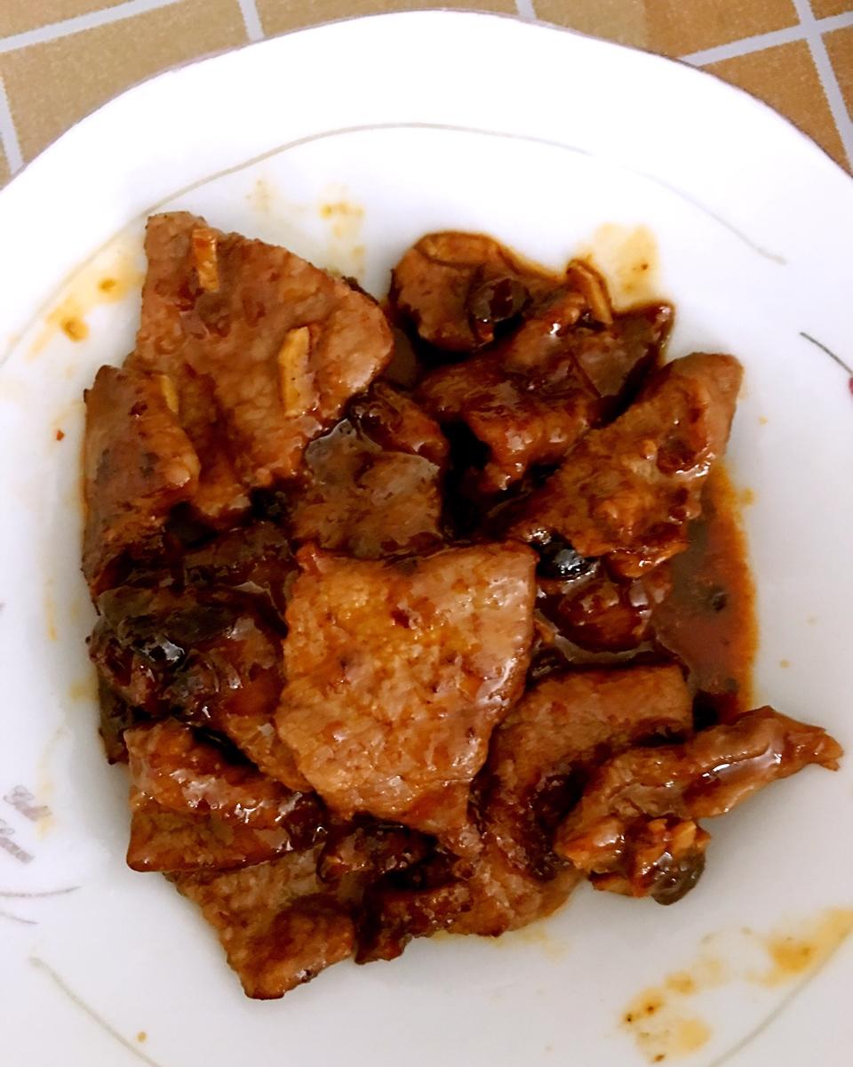 煎牛肉片