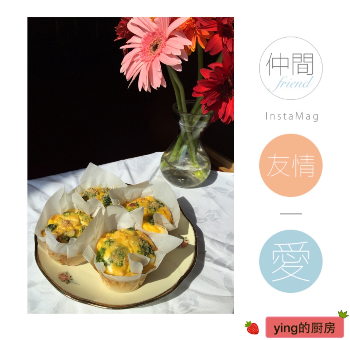 早餐鸡蛋杯cupcake Frittata