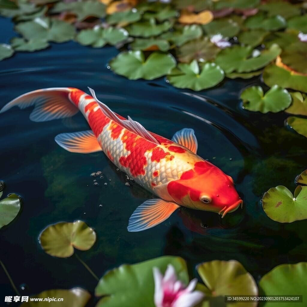 上海穿梭的锦鲤