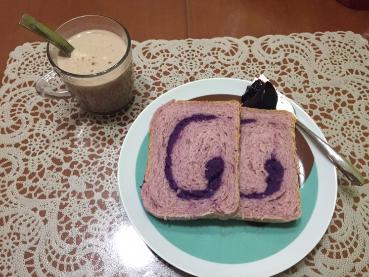 紫薯吐司