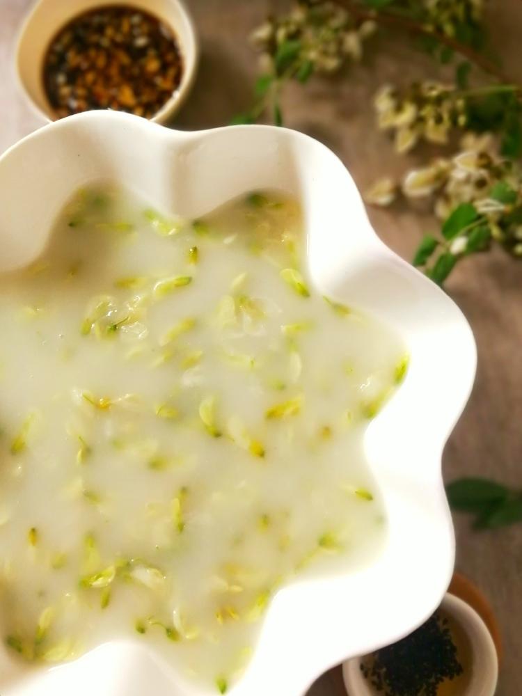 飘香槐花汤的做法