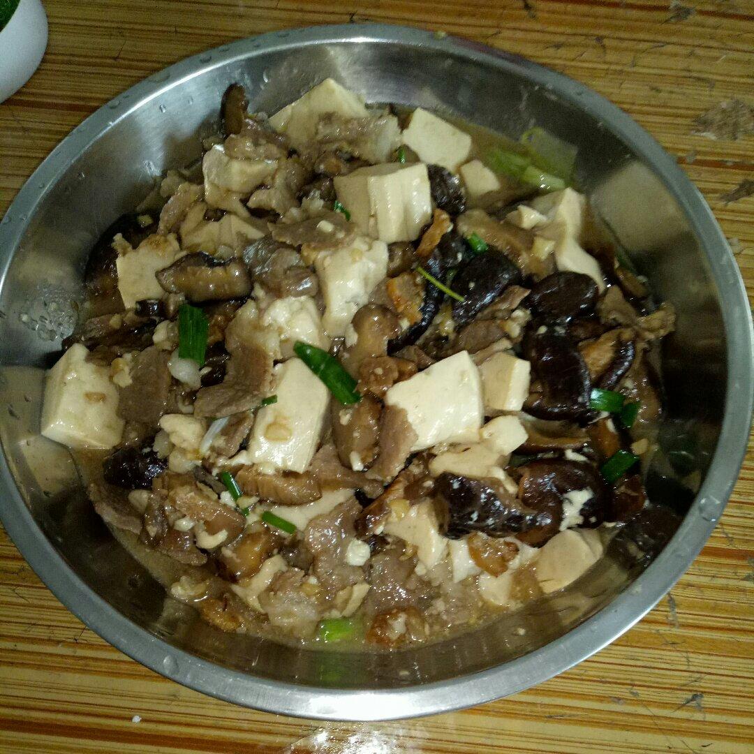 超级下饭的香菇肉沫豆腐