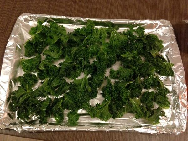 kale chip 羽衣甘蓝蔬菜片