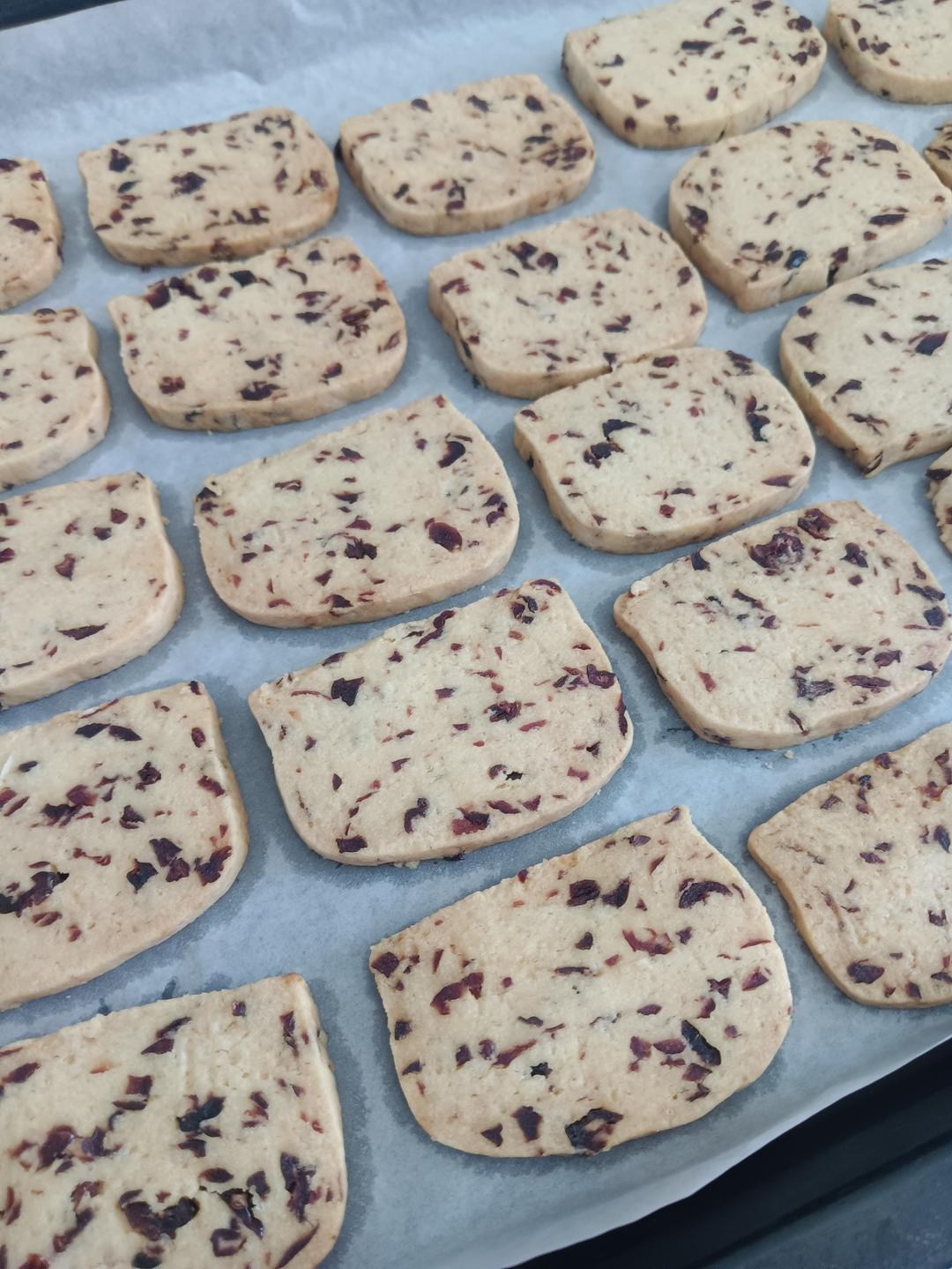 蔓越莓曲奇饼干/零失败/新手必做饼干