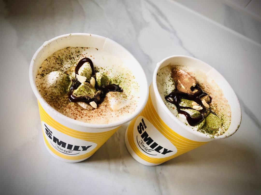 海盐芝士奶盖茶(喜茶同款，宇治抹茶芝士奶盖茶)