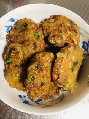 牛肉颗粒饼的做法 步骤7