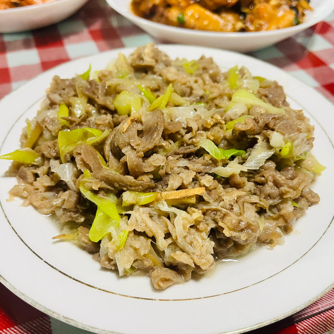 炒了20多年的葱爆羊肉