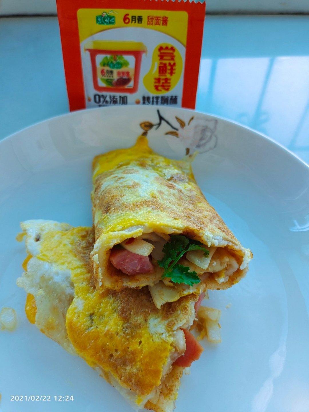 东北烤冷面（附秘制酱料）