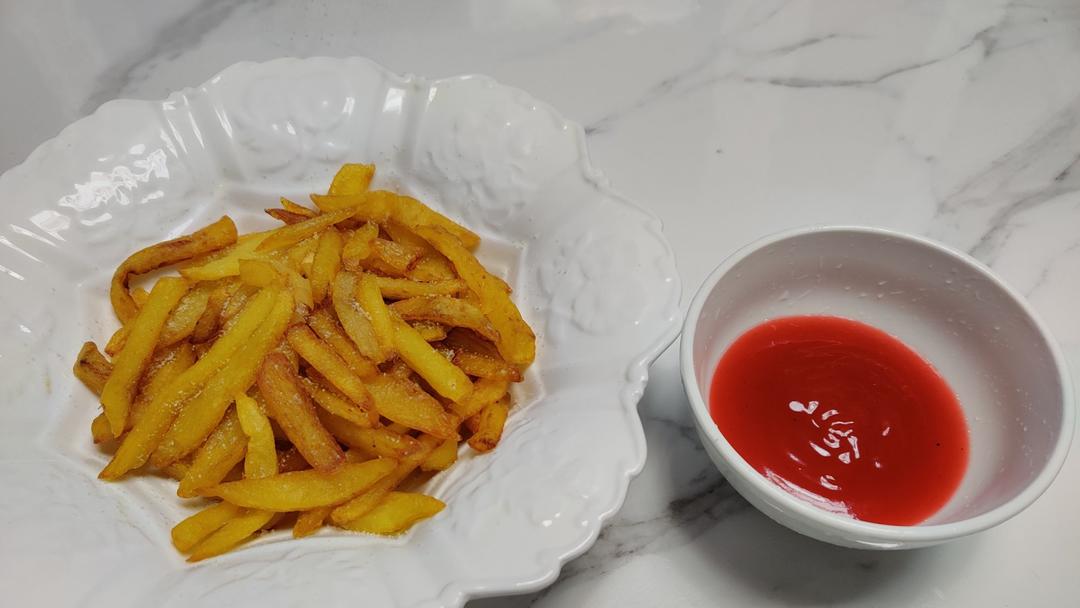 最简单快速无需淀粉无需冷冻炸薯条