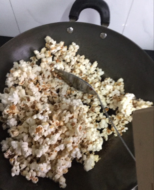 自制爆米花