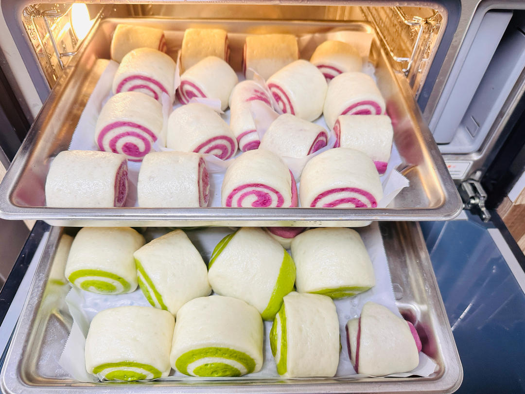 菠菜汁刀切馒头超级小清新