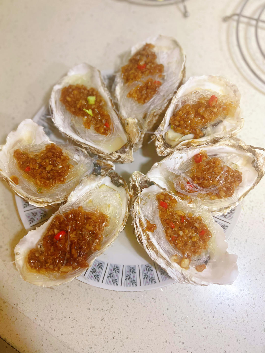 蒜蓉蒸生蚝