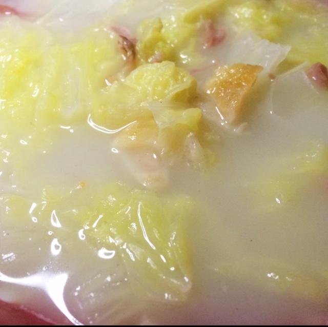 白菜火腿汤