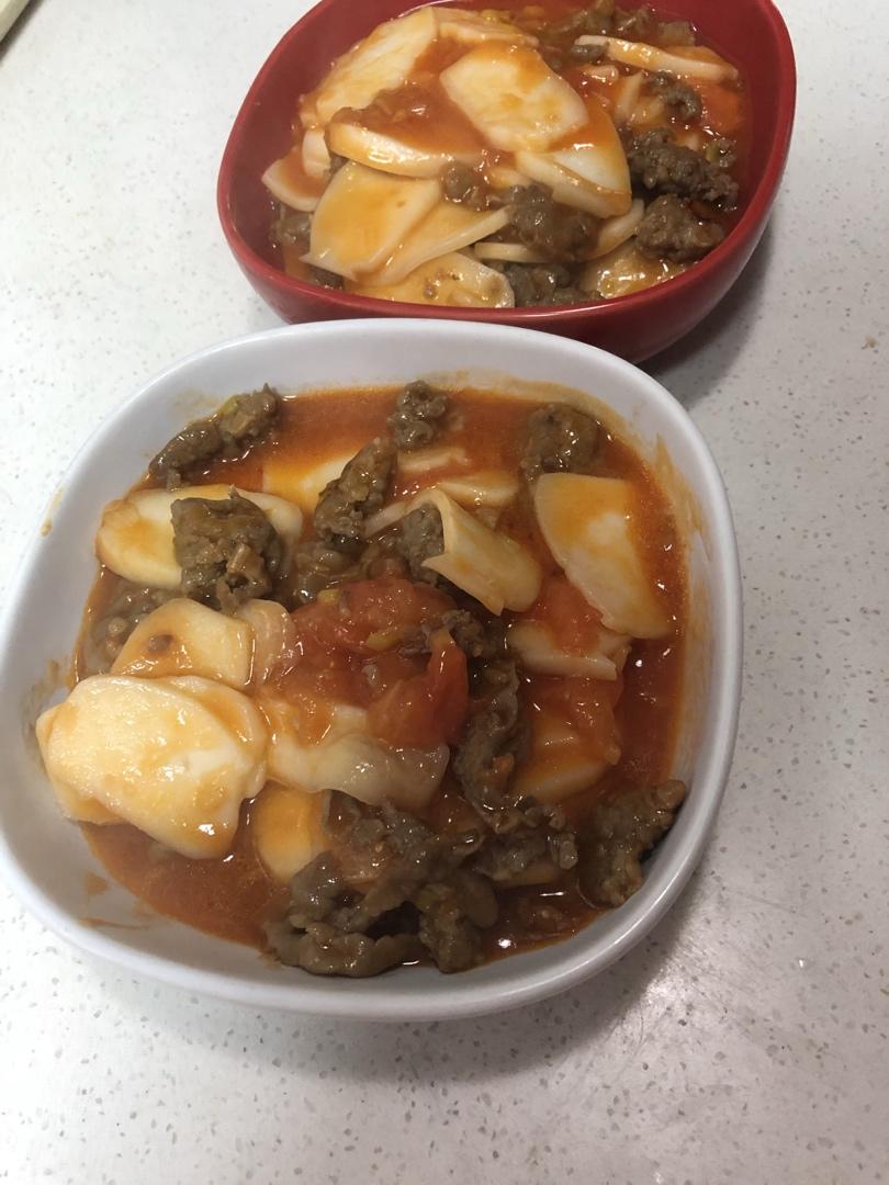 番茄牛肉年糕