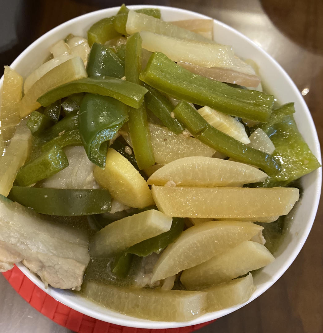 最简单的青椒炒肉做法