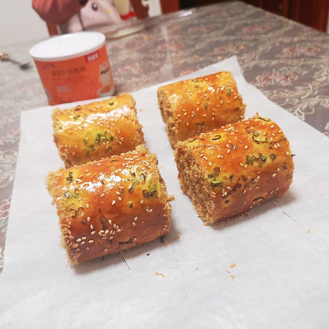 回忆的味道---肉松面包卷